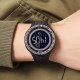 Чоловічий спортивний годинник Skmei 2155BKBK All Black з електронним циферблатом та підсвіткою