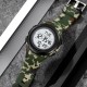Мужские спортивные часы Skmei 2166CMGN Army Green Camouflage с компасом и шагомером