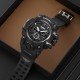 Мужские тактические часы Skmei 2197BK Black с комбинированным циферблатом и водозащитой 5 ATM