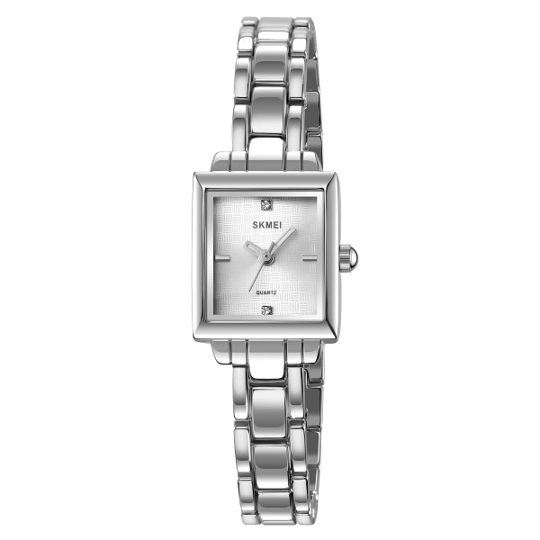 Женские часы Skmei 2315SISI Silver-Silver в классическом стиле с серебристым браслетом