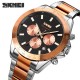 Чоловічий годинник Skmei 9259RGBK Rose Gold-Black з хронографом та календарем