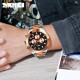 Чоловічий годинник Skmei 9259RGBK Rose Gold-Black з хронографом та календарем