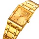 Жіночий годинник Skmei 9263GDGD Gold-Gold у класичному стилі, золотистий металевий браслет