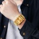 Жіночий годинник Skmei 9263GDGD Gold-Gold у класичному стилі, золотистий металевий браслет