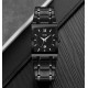 Жіночий годинник Skmei 9263BKBK Black-Black з металевим браслетом та мінеральним склом