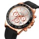 Мужские наручные часы Skmei 9275RGSI Rose Gold-Silver с хронографом и календарем