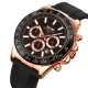 Мужские часы Skmei 9275RGBK Rose Gold-Black с хронографом и календарем