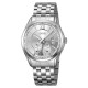 Чоловічий класичний годинник Skmei 9319SISI Silver-Silver з металевим браслетом та мінеральним склом