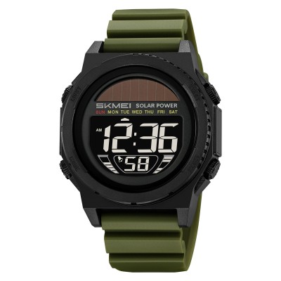 Skmei 2358AG Army Green STOPPED