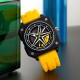 Мужские часы Skmei 2362YL Yellow с минеральным стеклом и каучуковым ремешком