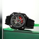 Мужские спортивные часы Skmei 2362BK Black STOPPED с минеральным стеклом и каучуковым ремешком