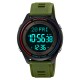 Мужские тактические часы Skmei 2348AG Army Green с электронным циферблатом и подсветкой