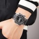 Чоловічий годинник Skmei 2360BKSI Black-Silver зі стрілково-електронним циферблатом та водозахистом 5 ATM