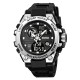 Чоловічий годинник Skmei 2360BKSI Black-Silver зі стрілково-електронним циферблатом та водозахистом 5 ATM
