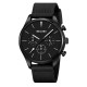 Мужские часы Skmei 2367BKBK Black с нейлоновым ремешком и календарем