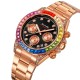 Часы Skmei 2352RGBK Rose Gold-Black мужские классические с хронографом и календарем