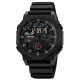 Мужские спортивные часы Skmei 2355BK Black с комбинированным циферблатом и водозащитой 5 ATM