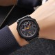 Мужские спортивные часы Skmei 2355BKOG Black-Orange с комбинированным циферблатом и подсветкой