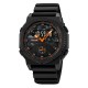 Мужские спортивные часы Skmei 2355BKOG Black-Orange с комбинированным циферблатом и подсветкой