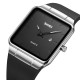 Мужские часы Skmei 1961SIBK Silver-Black в классическом стиле с минеральным стеклом