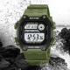 Чоловічий спортивний годинник Skmei 2126AG Army Green з електронним циферблатом та водозахистом 5 ATM
