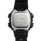 Чоловічий електронний годинник Skmei 2126SIBK Silver-Black з підсвічуванням та будильником