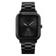 Чоловічий годинник Skmei 2275BK Black з металевим браслетом та мінеральним склом