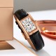Жіночий годинник Skmei 2297RGBK Rose Gold-Black з кварцовим механізмом та шкіряним ремінцем