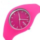 Наручний годинник Skmei 9068RS Rose Red у спортивному стилі з каучуковим ремінцем