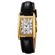 Жіночий класичний годинник Skmei 2297GDBK Gold-Black з мінеральним склом та шкіряним ремінцем