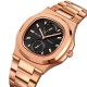 Чоловічий наручний годинник Skmei 2423RG Rose Gold з хронографом та календарем