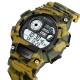 Мужские спортивные часы Skmei 2403CMGN Camo Green с электронным циферблатом и защитой 5 ATM