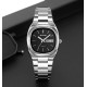 Мужские часы Skmei 2420SIBK Silver-Black с металлическим браслетом и минеральным стеклом