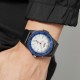 Мужские наручные часы Skmei 2433BKBU Black-Blue с люминесцентной подсветкой и защитой 5 ATM