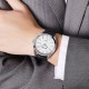 Чоловічий класичний годинник Skmei 2490SISI All Silver зі сріблястим корпусом та датою