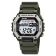 Мужские спортивные часы Skmei 2522AG Army Green с электронным циферблатом и водозащитой 5 ATM