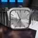 Чоловічий класичний годинник Skmei 9361SIGY Silver-Grey зі сріблястим металевим браслетом