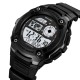 Чоловічий спортивний годинник Skmei 2517BK Black з електронним циферблатом та захистом 5 ATM