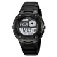 Чоловічий спортивний годинник Skmei 2517BK Black з електронним циферблатом та захистом 5 ATM