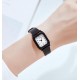 Жіночий годинник Skmei 1651BKWT Black-White у класичному стилі з мінеральним склом