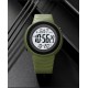 Чоловічий спортивний годинник Skmei 2152AG Army Green з електронним циферблатом та підсвіткою