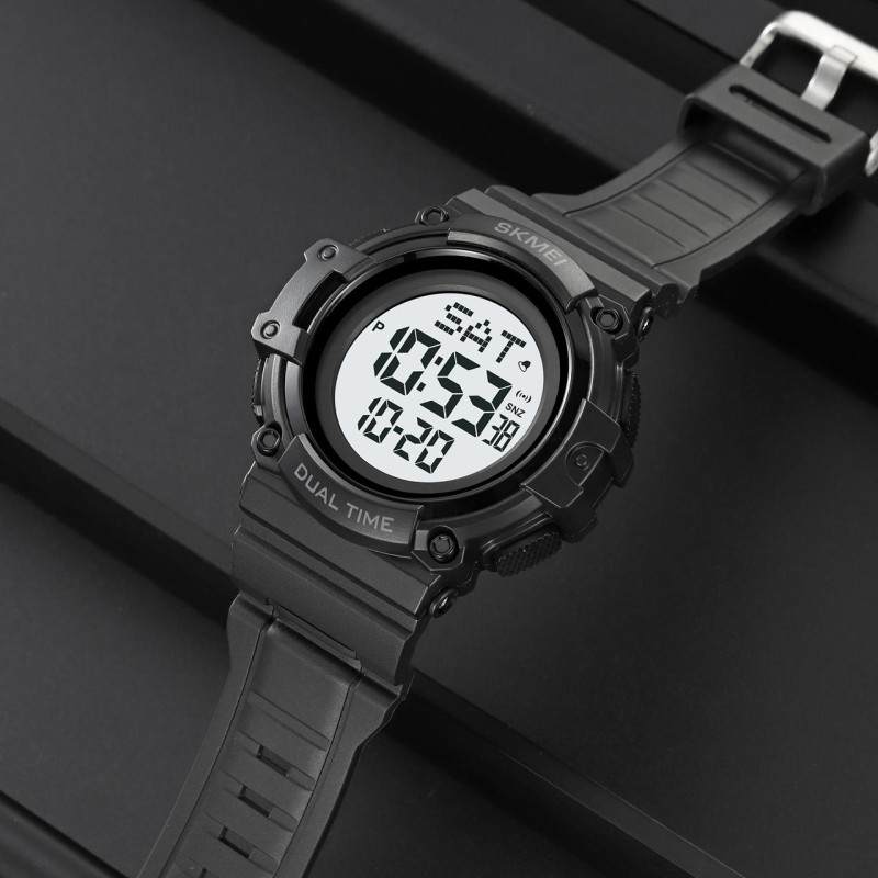 Skmei 2230BKWT Black-White STOPPED