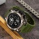 Чоловічий тактичний годинник Skmei 2318AG Army Green з електронним циферблатом та підсвіткою