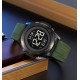 Мужские спортивные часы Skmei 2485AG Army Green с электронным циферблатом и подсветкой