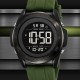 Мужские спортивные часы Skmei 2485AG Army Green с электронным циферблатом и подсветкой