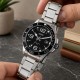 Мужские классические часы Skmei 9278BK Black с металлическим браслетом и минеральным стеклом