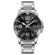 Мужские классические часы Skmei 9278BK Black с металлическим браслетом и минеральным стеклом