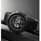 Чоловічий спортивний годинник Skmei 2152BKBK All Black з електронним циферблатом та підсвіткою