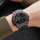 Мужские спортивные часы Skmei 2318BKBK All Black с подсветкой и таймером