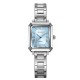 Жіночий годинник Skmei 2582SIBU Silver-Blue класичний з синім циферблатом та металевим браслетом